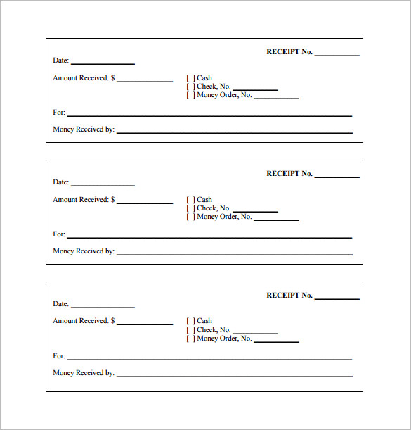 free receipt template