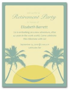 free retirement party invitation templates for word invitation templates retirement dinner dfnjisq