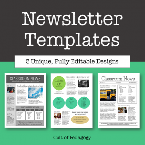 free school newsletter templates product image