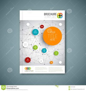 free sign up sheet template modern vector abstract brochure report design template flyer