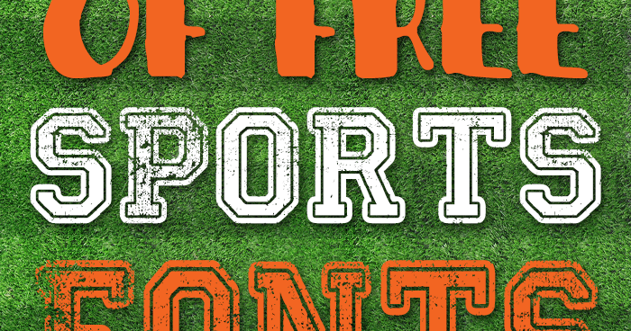 free sports fonts