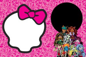 free stencil templates monster high template monster high