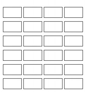 free storyboard templates x grid