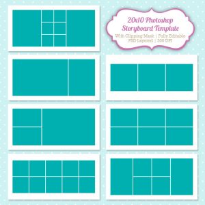 free storyboard templates photoshop collage template nuhrzu