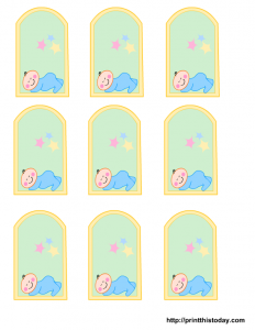 free tag templates babytag