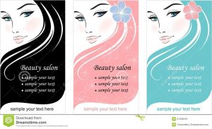 free time card template stylish face woman template design card