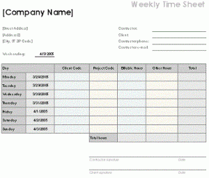 free timesheet template excel timesheet template