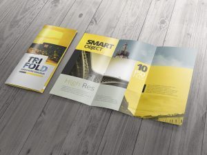 free tri fold brochure template high resolution tri fold brochure mockup