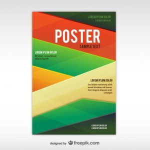 free wanted poster template geometric abstract poster template