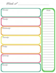 free weekly calendar free printable weekly calendar