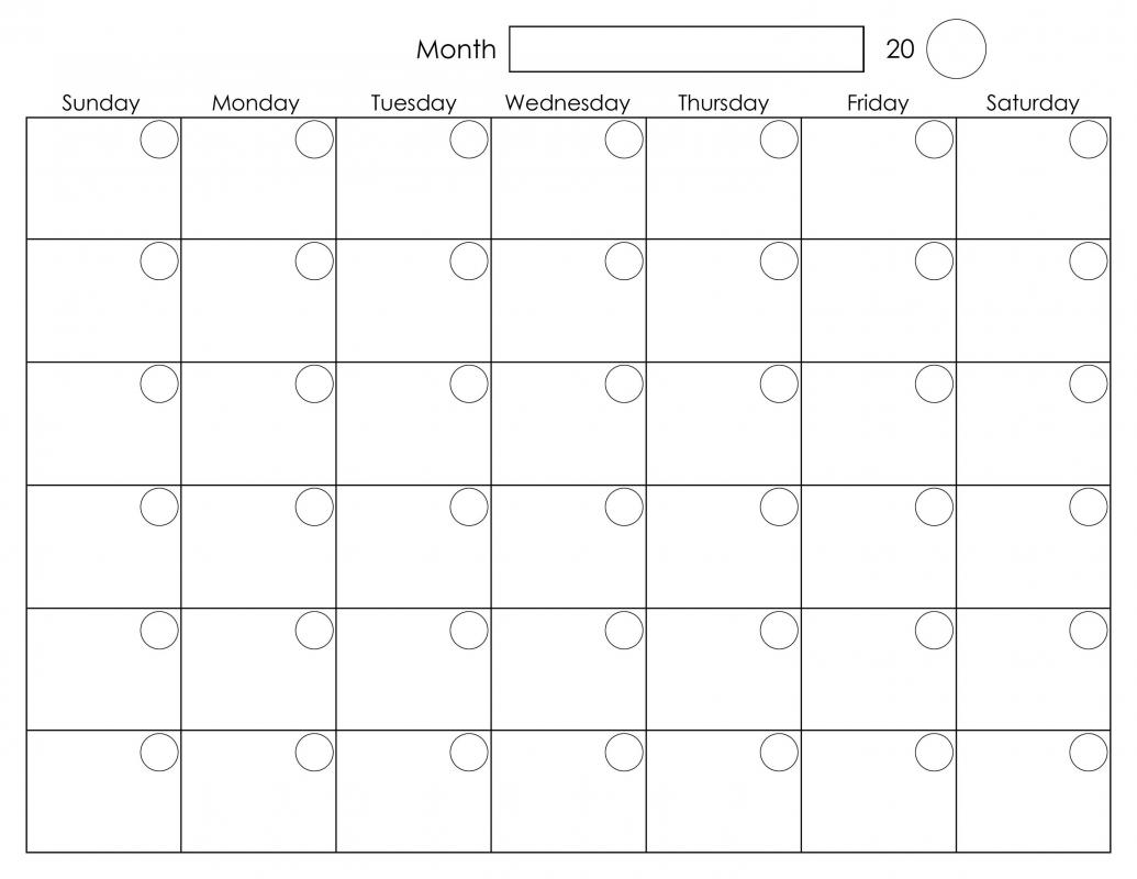 free weekly calendar