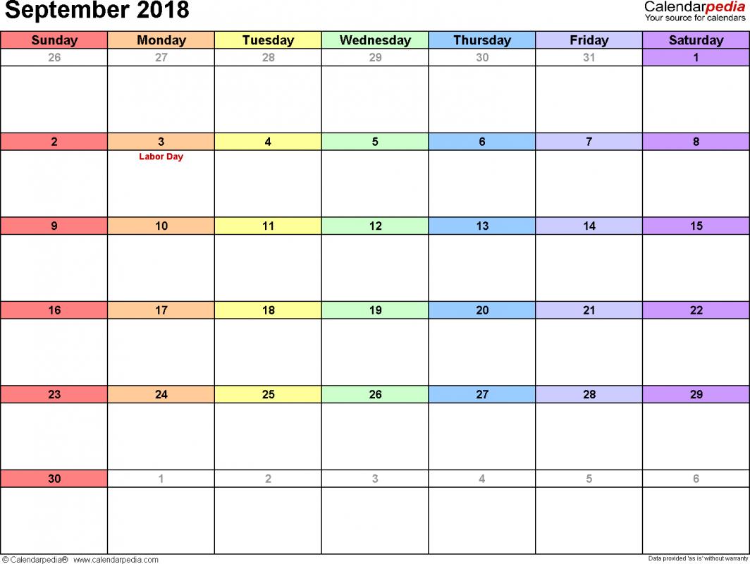 free weekly schedule template