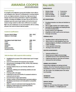 front end developer resume entry level front end developer resume