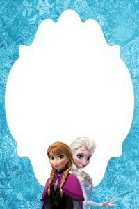 frozen bday invites frozen blank note card