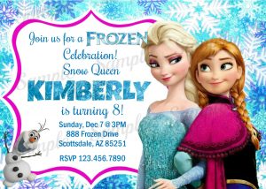 frozen bday invites il fullxfull qlns