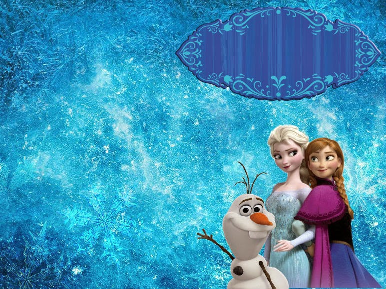 frozen bday invites