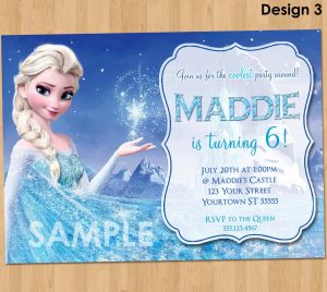 frozen birthday invitations il fullxfull ijgf