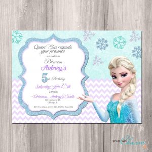 frozen birthday party invitations il fullxfull fklv