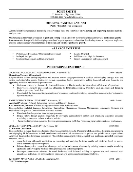 functional resume template word