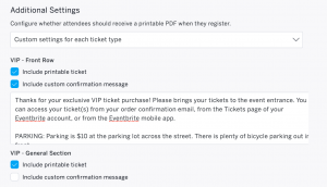 fund raising letter templates customize order confirmation by ticket type