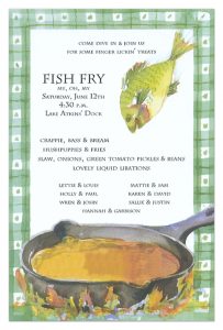 fundraiser flyer ideas fish fry invitation ob