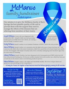 fundraiser flyer ideas mcmanus family fundraiser flyer baacn