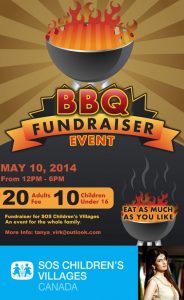 fundraiser flyer template barbeque event x