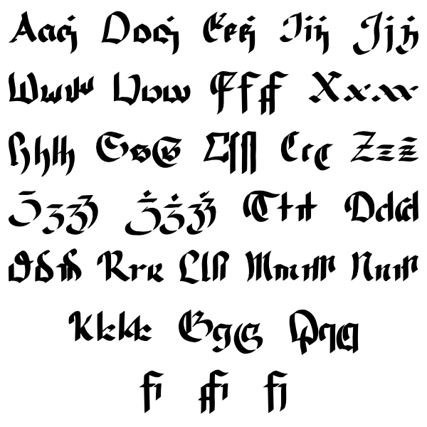 closest ms word font to game of thrones