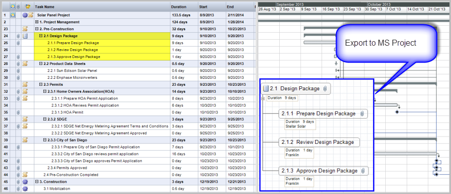 gantt chart word