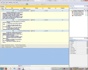 gantt chart word workforce planning checklist