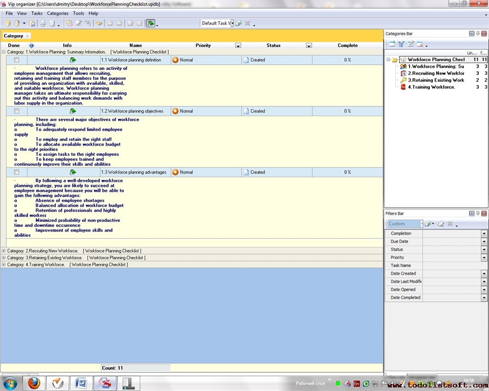 gantt chart word