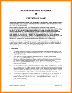 general partnership agreement general partnership agreement template