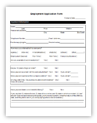 generic job application pdf