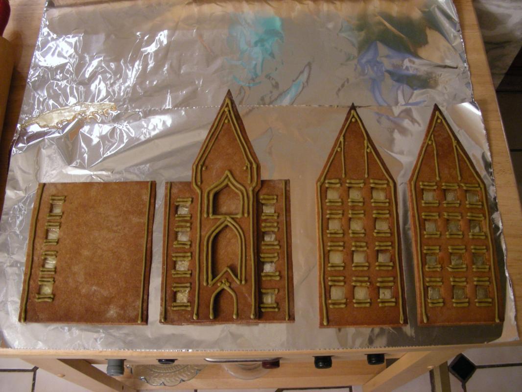 gingerbread house templates