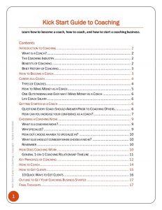 goal setting worksheet pdf how to become a life coach kick start guide to coaching