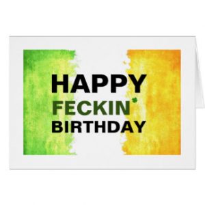 golden birthday invitations happy fecking birthday card flag rdfeabcfeeb xvuak byvr