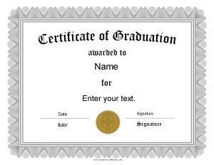 graduation certificate templates diplomas diploma of graduation certificate templates new