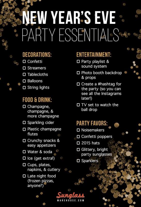 graduation party checklist