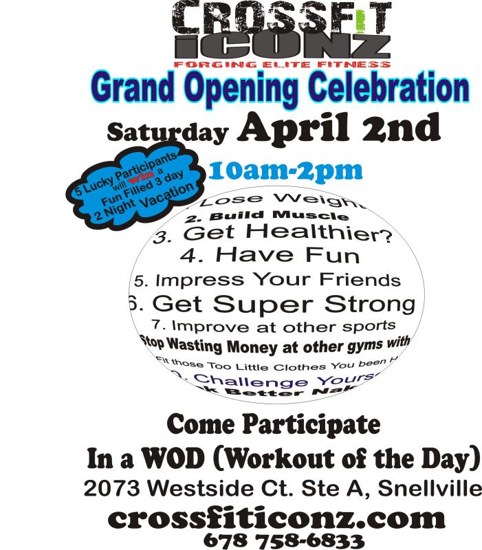 grand opening flyer