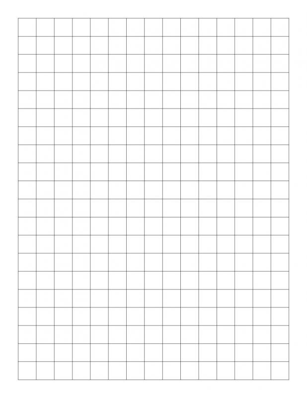 graph paper template word