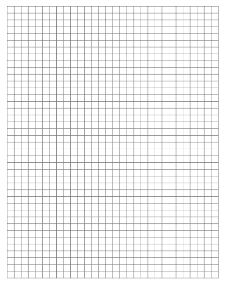 graph paper template word