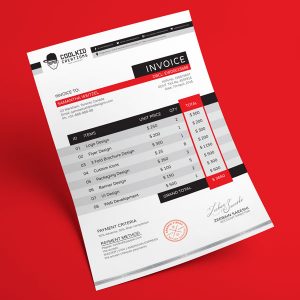 graphic design invoice template free professional business invoice design template in ai eps