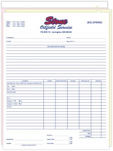 graphic design invoice template stone oilfield service invoice set