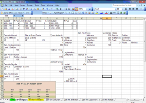 grocery list template word dnd excel