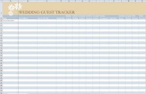 guest list template guest list template image