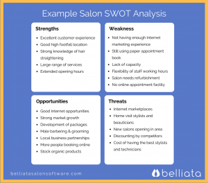 hair saloon business plan salon swot analysis example