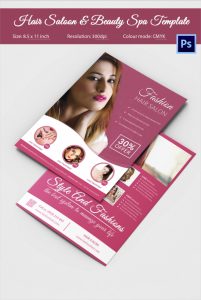 hair saloon websites hair salon fashion style services wide flyer