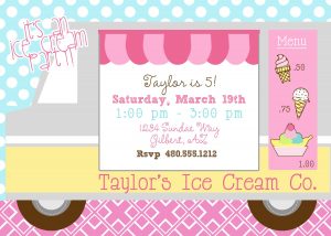 halloween invitations templates ice cream social birthday party invitations