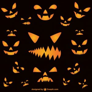 halloween powerpoint background wallpaper of halloween horror faces