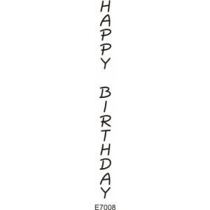 happy birthday banner template e x